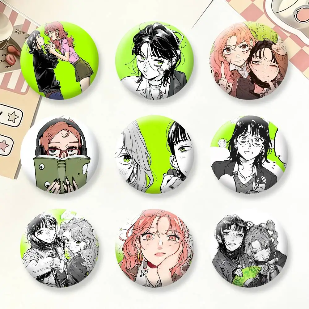 

Mitsuki Koga Aya tgswiiwagaa Button Pins Backpack Clothing Decor Brooch Badge Jewelry Gifts for Kids