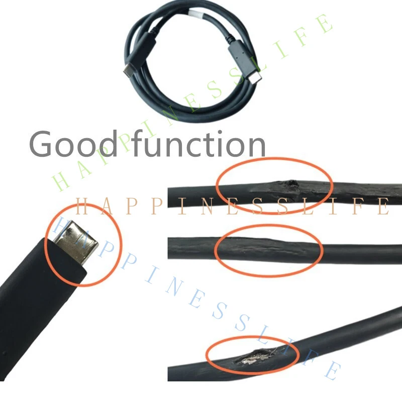 Y... 60W USB-C to USB-C Cable Power PD Fast Charge USB 3.1 Gen 2 (10 Gbps) For Lenovo