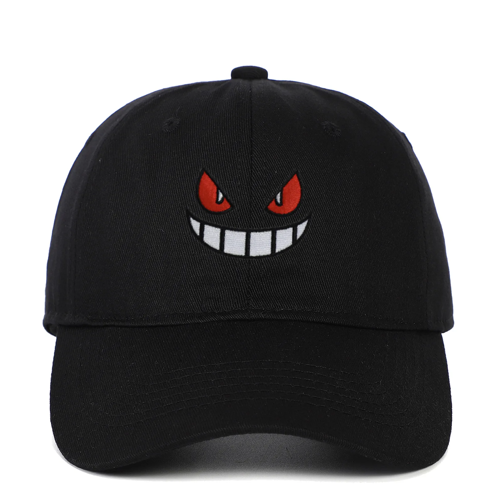 16styl Anime kreskówka Pokemon Figure Gengar czapka z daszkiem Hip Hop Sunhat prezent świąteczny