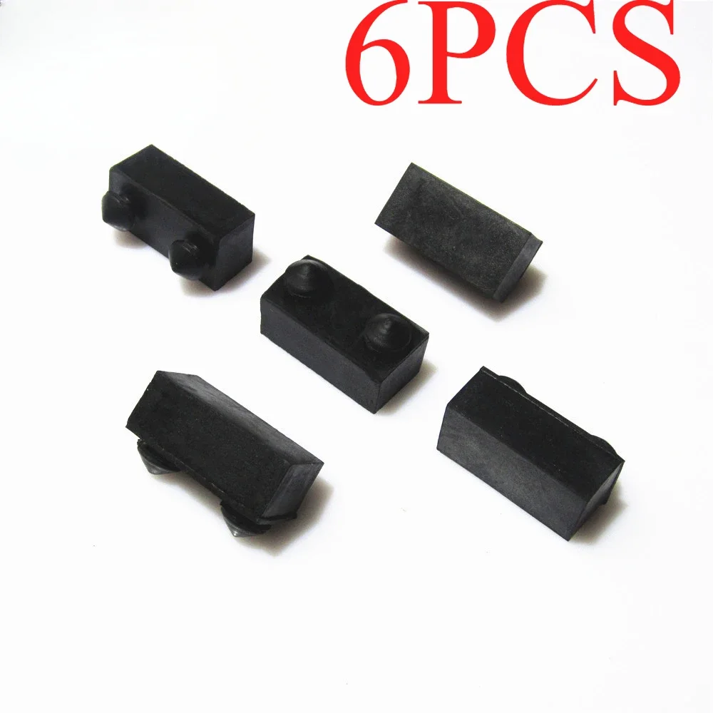 6pcs Suitable for Suzuki EN125/EN150 for GN125 HJ125K Cushion Shock-absorbing and Buffering Adhesive