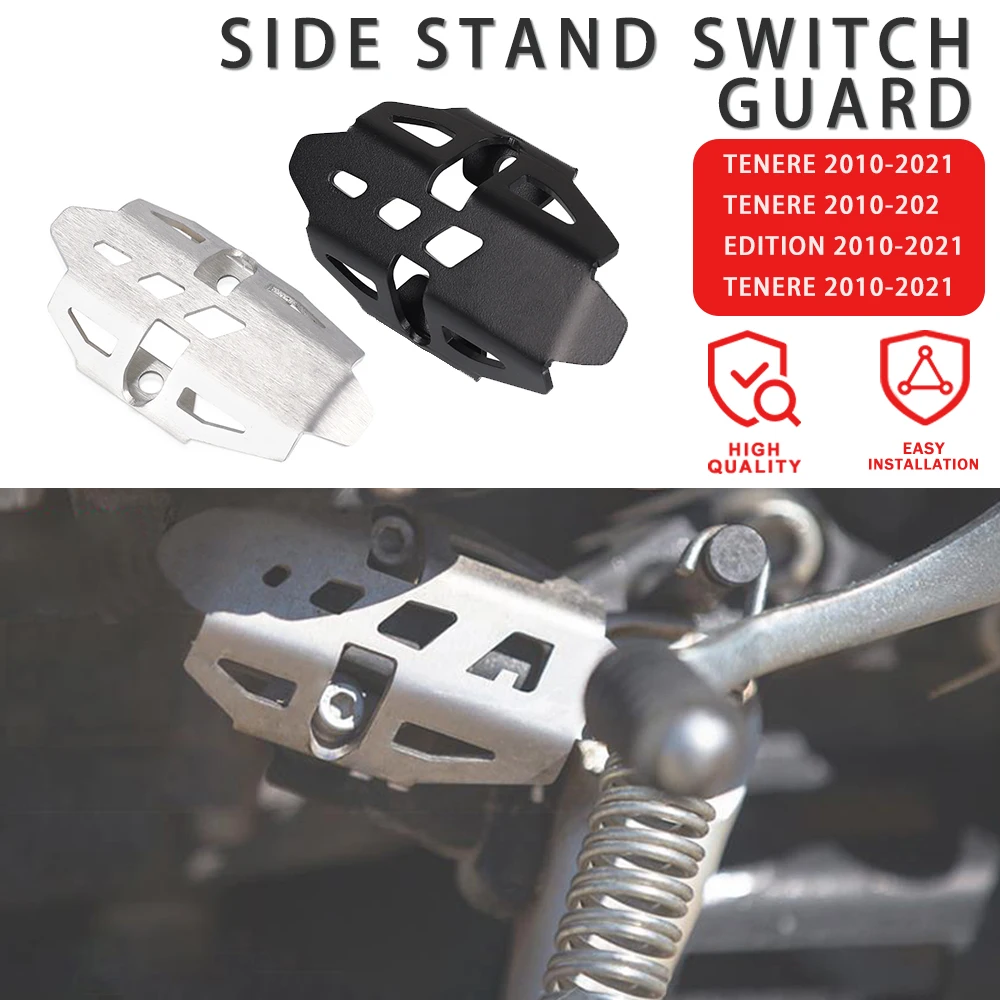 

2021 For Yamaha XT1200Z XTZ1200 XT1200ZE SUPER TENERE ABS RAID EDITION CNC Sidestand Side Stand Switch Protector Guard Cover Cap