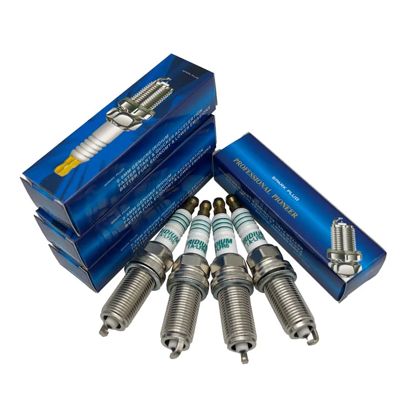 4PCS IRIDIUM spark plug IA-LFR6 for MN158596 LZFR6AI IKH20 VKH20 IKH20TT SK20HR11 LFR6AIX-11 IKH16 22401AA670 SILFR6A