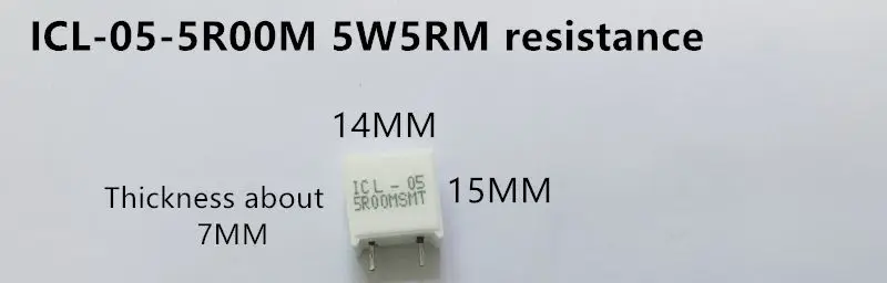 Original new 100% ICL-05-5R00M inductionless cement resistance 5W5RM (Inductor)