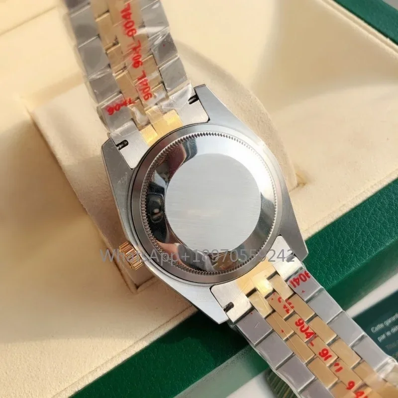 Top Marke Automatische Mechanische Uhr Für Männer Luxus Saphirglas Wasserdicht MIYOTA 8215 Edelstahl Uhren Frauen 36mm