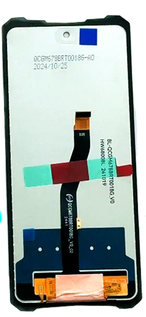 Новый оригинальный 6,78-дюймовый сенсорный экран + замена ЖК-дисплея 224x1080 в сборе для телефона Doogee V40/V40 Pro