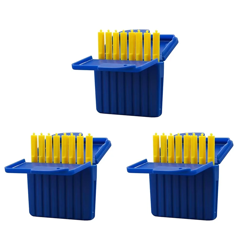 補聴器用 ヒアクリア交換用フィルター 3パック 24個 ワックスガード クリーニングツール(1.5mm) 正しいメンテナンス用-ABWO