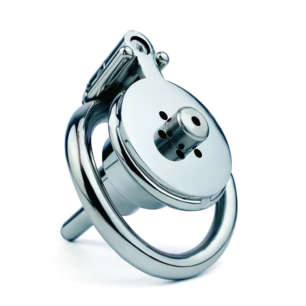 FRKO Negative Inverted Chastity Cage 정조대 Device Stainless Steel Curved Penis Ring Metal Urethral Catheter Sex Toys For Sissies