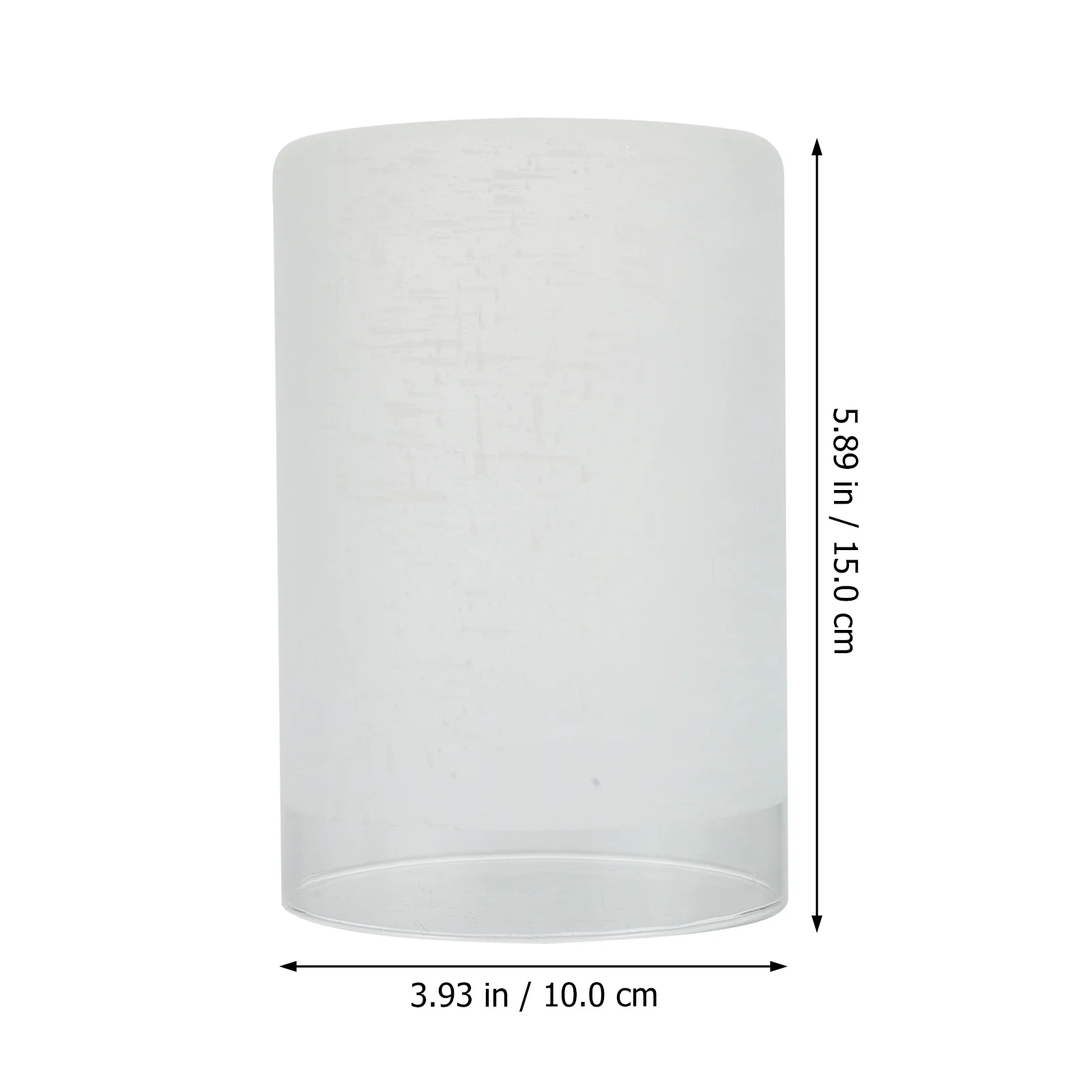 

Стильный абажур из матового стекла в форме цилиндра, подходит для большинства стилей мебели, крышка потолочного светильника, абажур из матового стекла