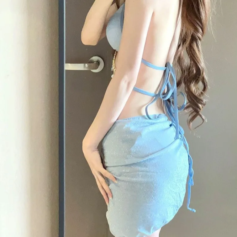 2026 fairy swimsuit female summer split bikini vacation hot spring pure desire fashion