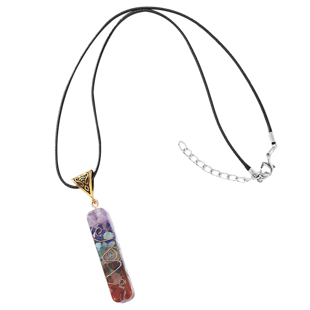 

Natural Stone Necklace for Daily Use Exquisite Craftsmanship Smooth Wear-Resistant Design Elegant Gift Accessory for Women Men