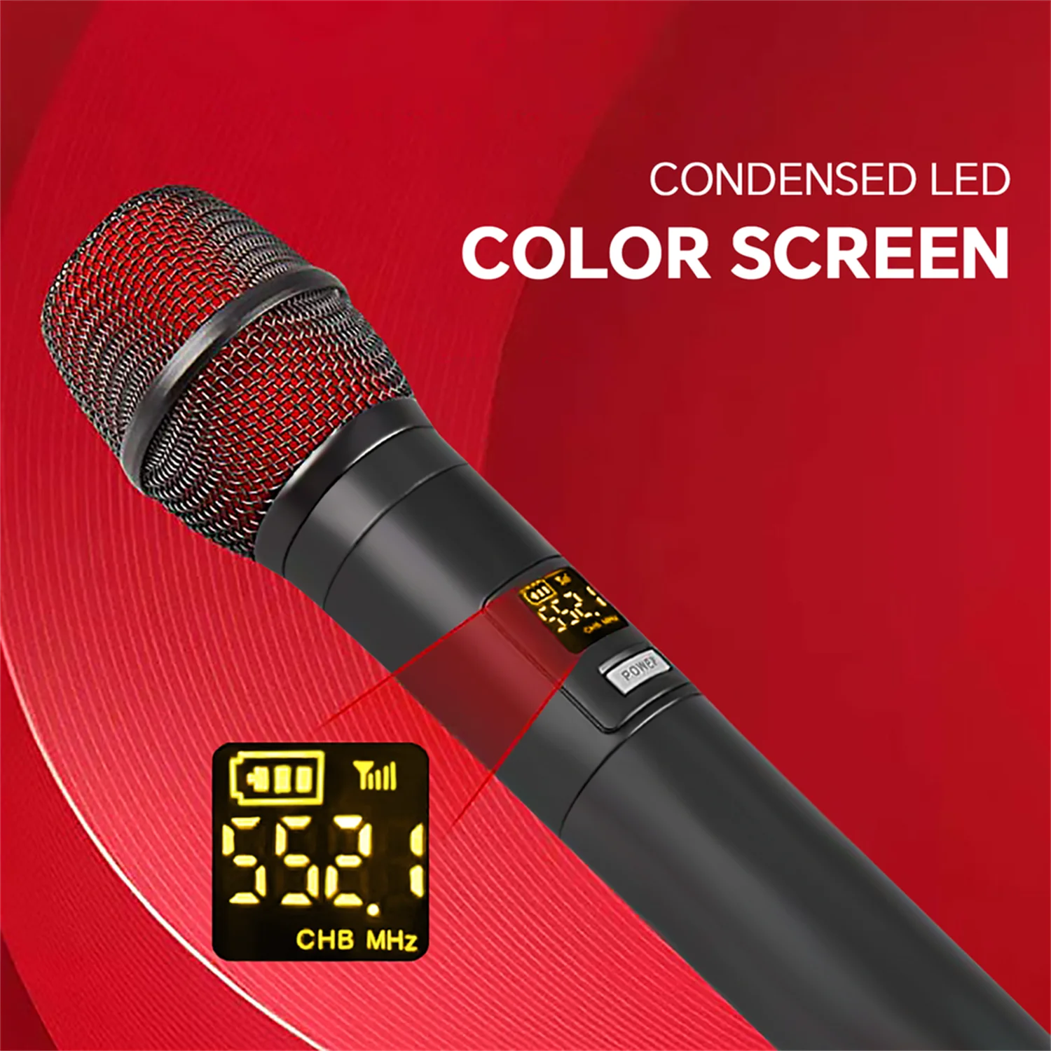 ميكروفون لاسلكي احترافي للترفيه المنزلي ، بطاقة صوت منزلية ، أغاني صوتية خارجية ، مرحلة كاريوكي ، 1 لمدة 2 ، GAW-UK999