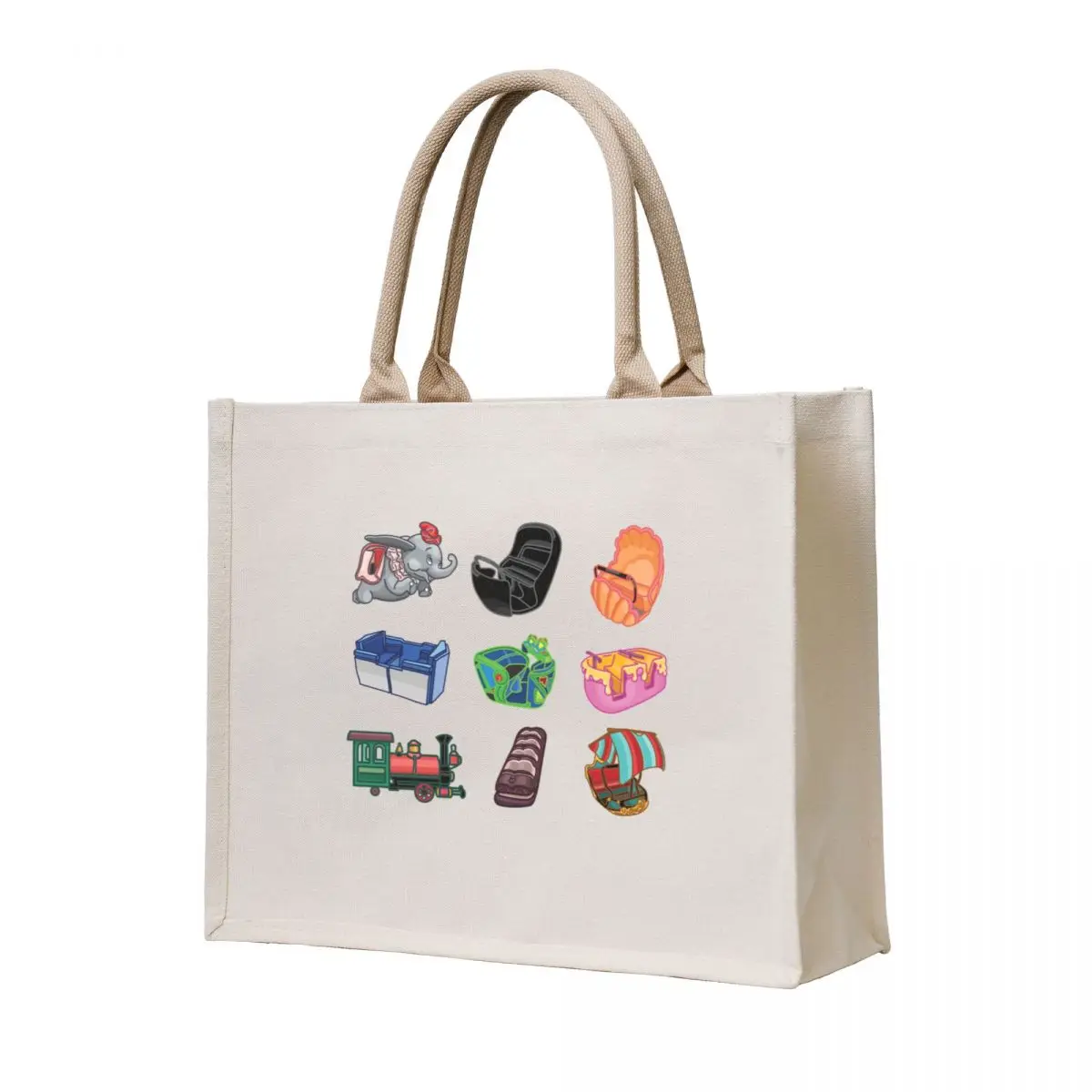 Ride Vehicles (without Caption) Tote Bag Women's beach bags ecological bags hand bags