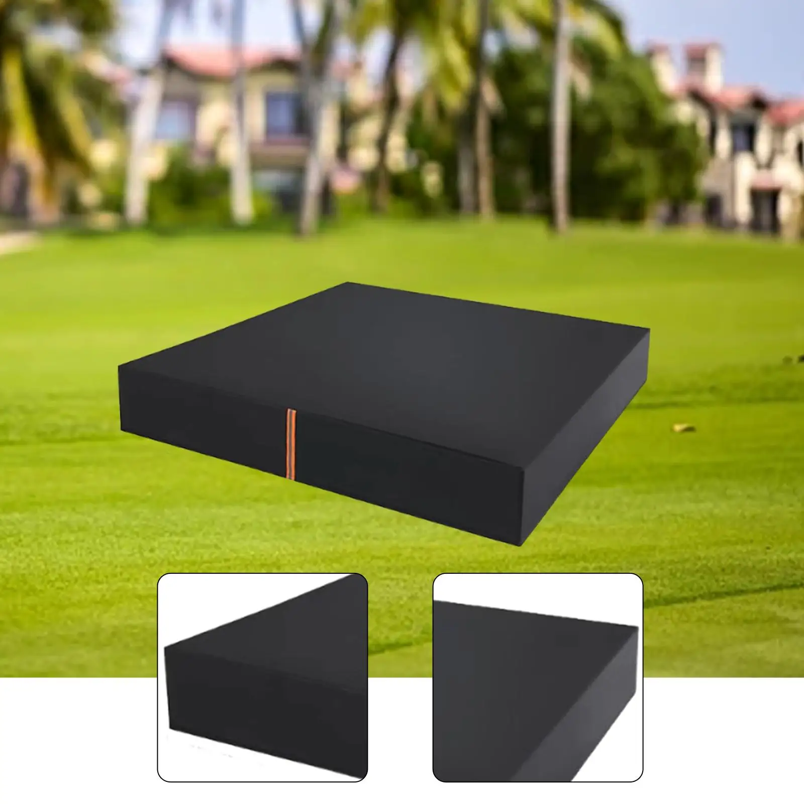 Sand Box Cover Sandpit Pool Cover Heavy Duty Protector Foldable Waterproof for Lawn Backyard Garden Outdoor Sports Beach
