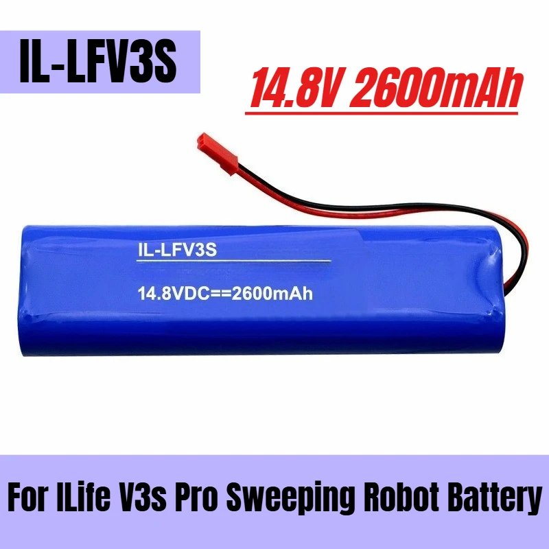 

14.8V 2600mAh for ILife V3s Pro Sweeping Robot Battery IL-LFV3S
