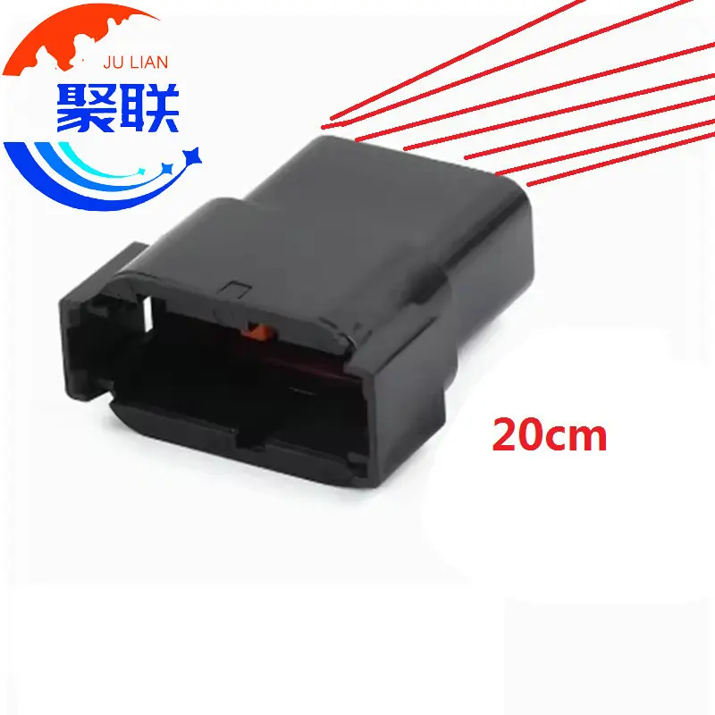 1Set 12Pin DTM06-12SB DTM04-12PB Engineering waterproof connector wiring harness plug DTM06-12S DTM04-12P