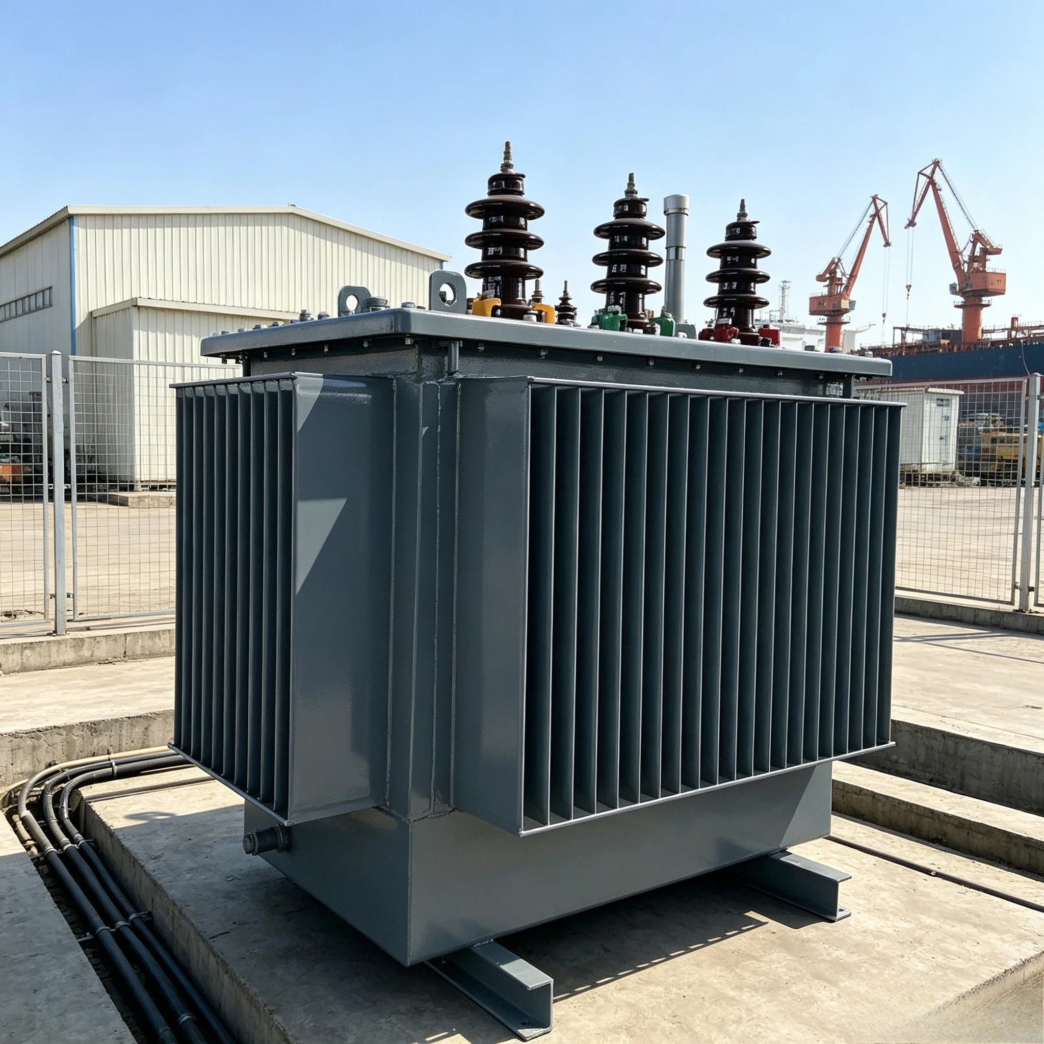 Oil Immersed Transformer Heavy Duty Three Phase Distribution Transformer Industrial Power Electrical Equipment Customized
