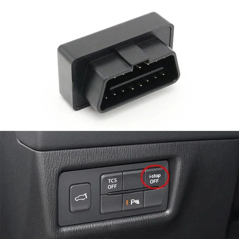 

Auto Start Stop Engine Off Device Control For Mazda CX3 CX5 CX8 3 Axela 6 Atenza