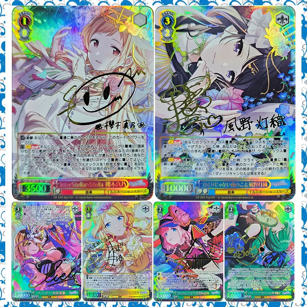 

Anime Goddess Story DIY ACG Game Toys Premium Flash Collectible Cards Christmas Birthday Gifts Climax Cards Shana Weiss Schwarz