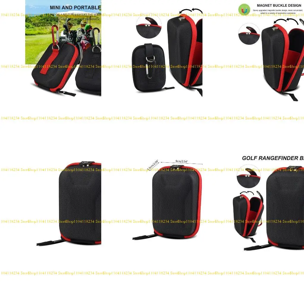 P9FB Compact Golf Rangefinder Carning Case مقاومة للماء ودائم للأنشطة في الهواء الطلق