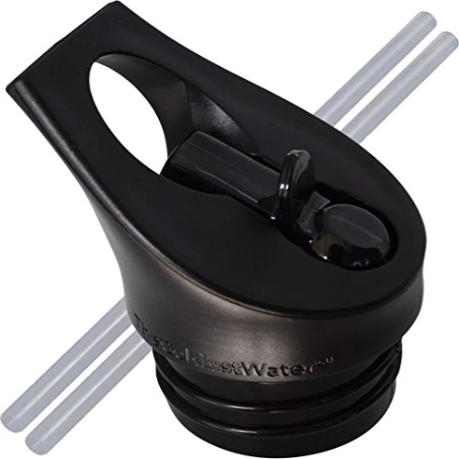 

The Coldest Water Standard Size Mouth Hydro Sports Straw Cap Flip Top Lid - Multi-compatible with Standard Flask Mouth Size Stai