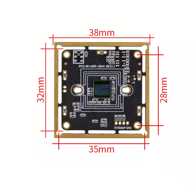 5MP USB Camera with HDR | Anti-Glare Backlighting | Clear Imaging in High Contrast Lighting|Driver free UVC protocol