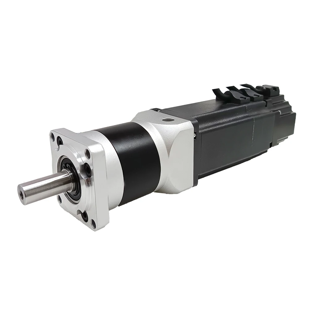 NEMA24 300W 48V Brake and planetary Geared Brushless DC Motor 4:1/5:1/10:1/16:1/20:1/25:1/40:1/50:1/70:1 gearbox BLDC motor