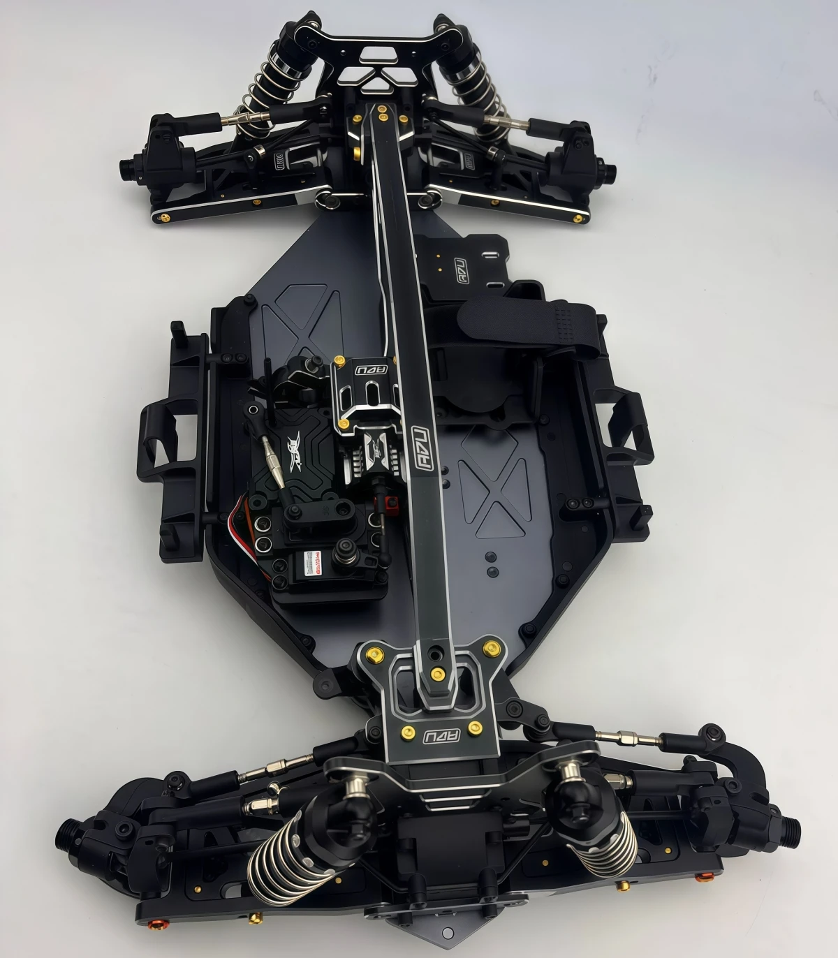 KM Racing C3 Rally Car 934 Front Rear Lower Suspension Arm Kit 7075-T6 Aluminum RC Rally Car Upgrade Parts
