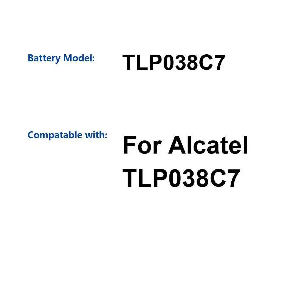 

4000 мАч для Alcatel TLP038C7 аккумулятор для мобильного телефона большой емкости