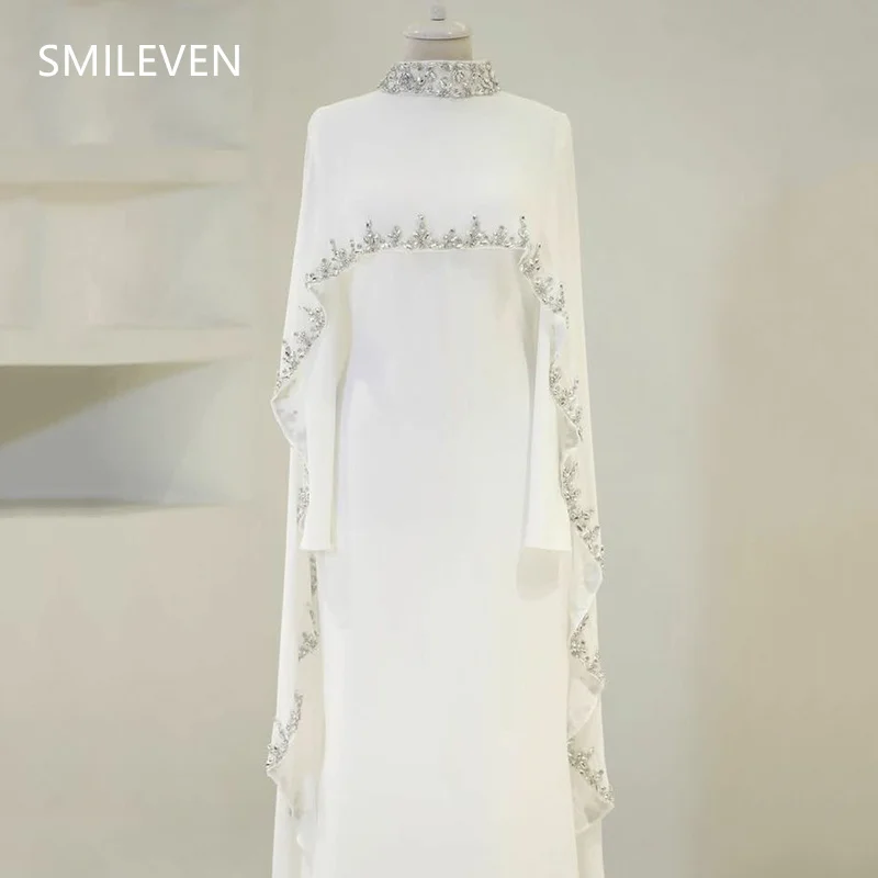 

Smileven Lvory Stunning A-line Prom Dress Halter Backless Party Gowns Sleeveless Formal Evening Dress Gift Customized 2025