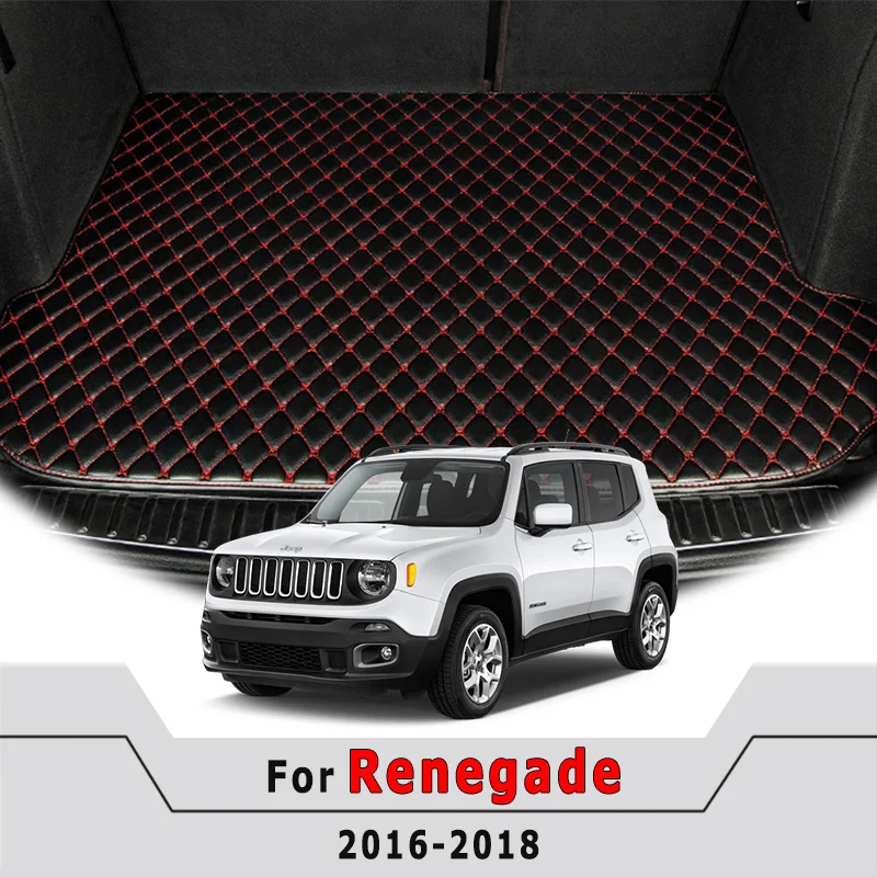 Car Trunk Mats For Renegade 2018 2017 2016 Covers Cargo Liner Carpets Interior Accessories Auto Parts Decoration Vehicles Rugs