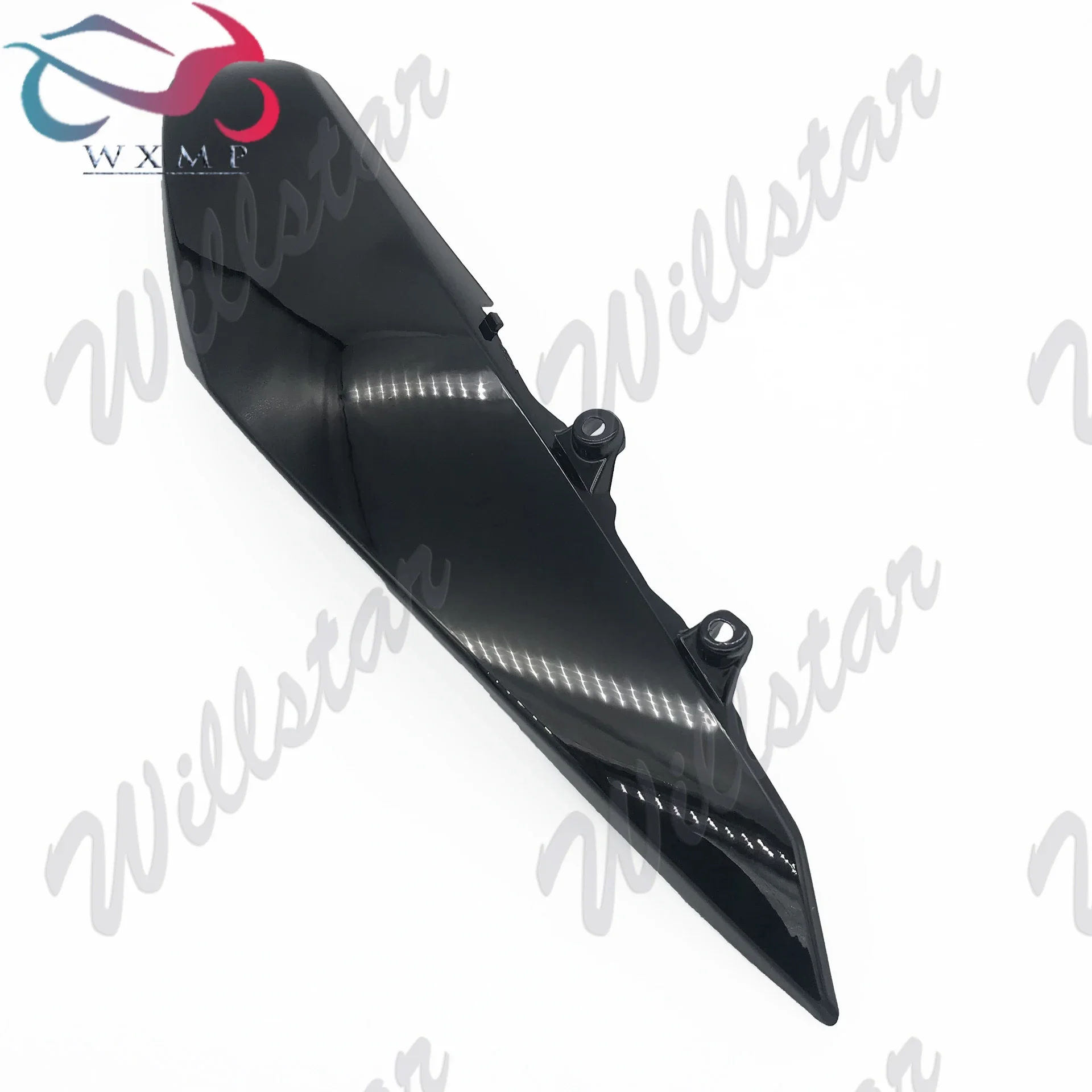 لوحة جانبية لخزان المياه العلوي الأمامي باللون الأسود اللامع لـ Kawasaki Z1000 2010-2013 2011 2012