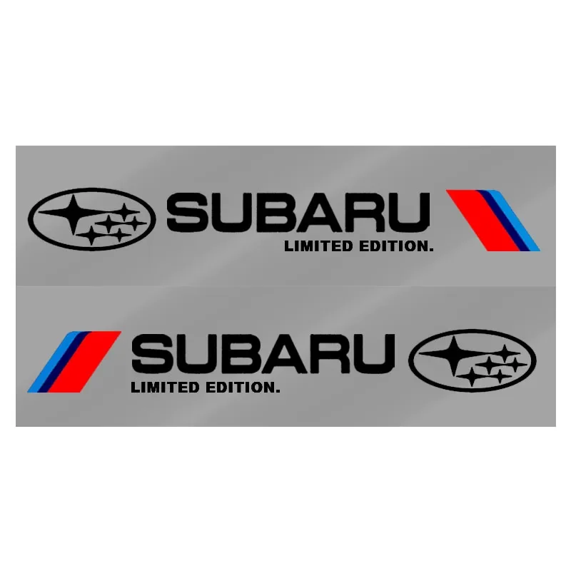 2 قطعة باب السيارة عاكس الجانب ملصق الجسم الرسومات ملصق حائط من الفينيل لسوبارو فورستر Xv امبريزا Wrx Sti 2010 Outback Legacy #5