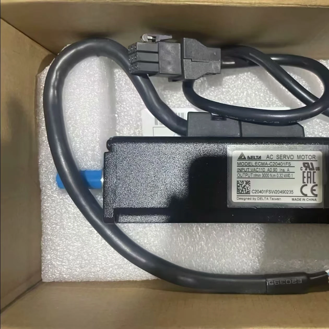 เซอร์โวมอเตอร์ ECMA-C20401FS ECMA-C20602RS ใหม่เดิม