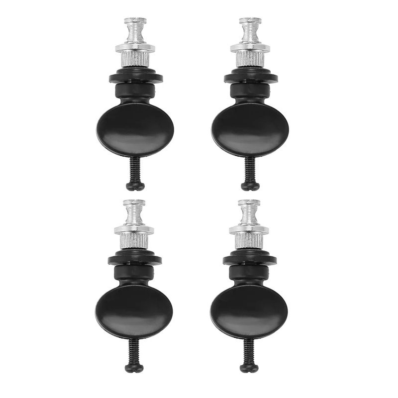 9Pack X(4 Tuning Pegs Pin for Ukulele and Other Various Instruments--Black)