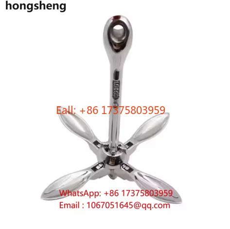 Hot Sale Stainless Steel  316  Folding GRAPNEL Anchor,Customized  Various Sizes ,Boat Accessories,Sinooutput Marine Parts,