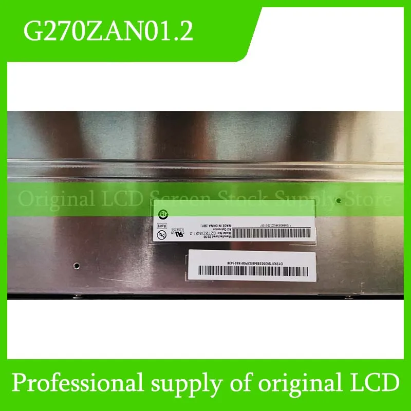 G270ZAN01.2 27.0 Inch Original LCD Display Screen Panel for Auo Brand New and Fast Shipping 100% Tested
