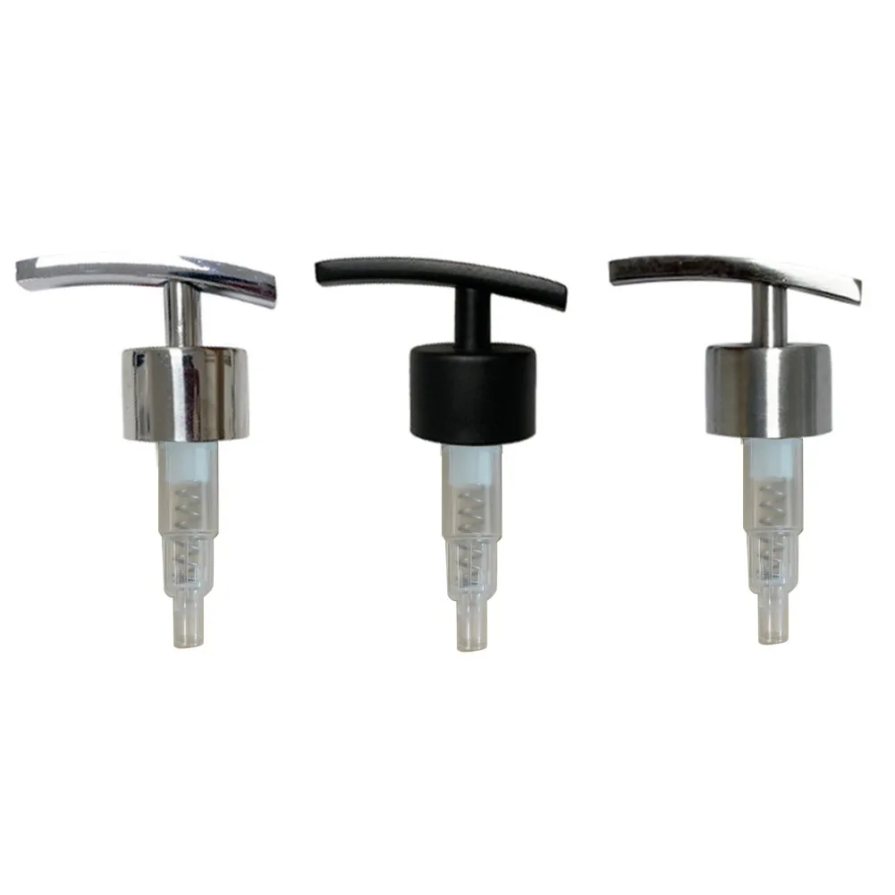 304 Stainless Steel Hand Shampoo Bottle Pump Head Bathroom Press Head Lotion Pump Head Soap Pump Liquid Lotion Dispenser Head