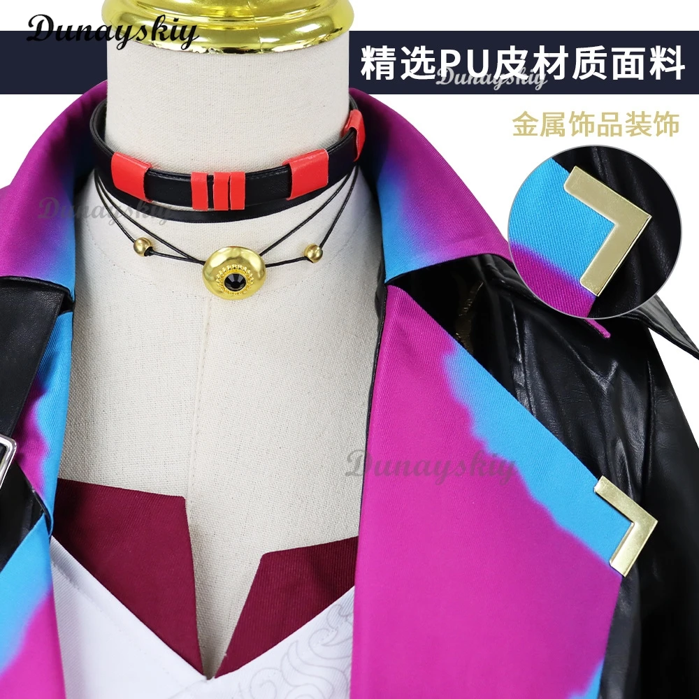 أنيمي Jinx غامضة لعبة LOL تأثيري مسحوق فستان لوليتا شعر مستعار أزرق ثلاثية الأبعاد الدعائم Pow-pow هالوين عيد الميلاد الفتيات امرأة البدلة مخصصة