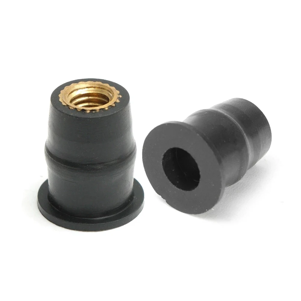 Blind Fastener For Honda Metric Wellnut 4/5/6mm Motorcycle Windscreen Fastener Windshield Screws M4/M5/M6 Rubber Well Nuts