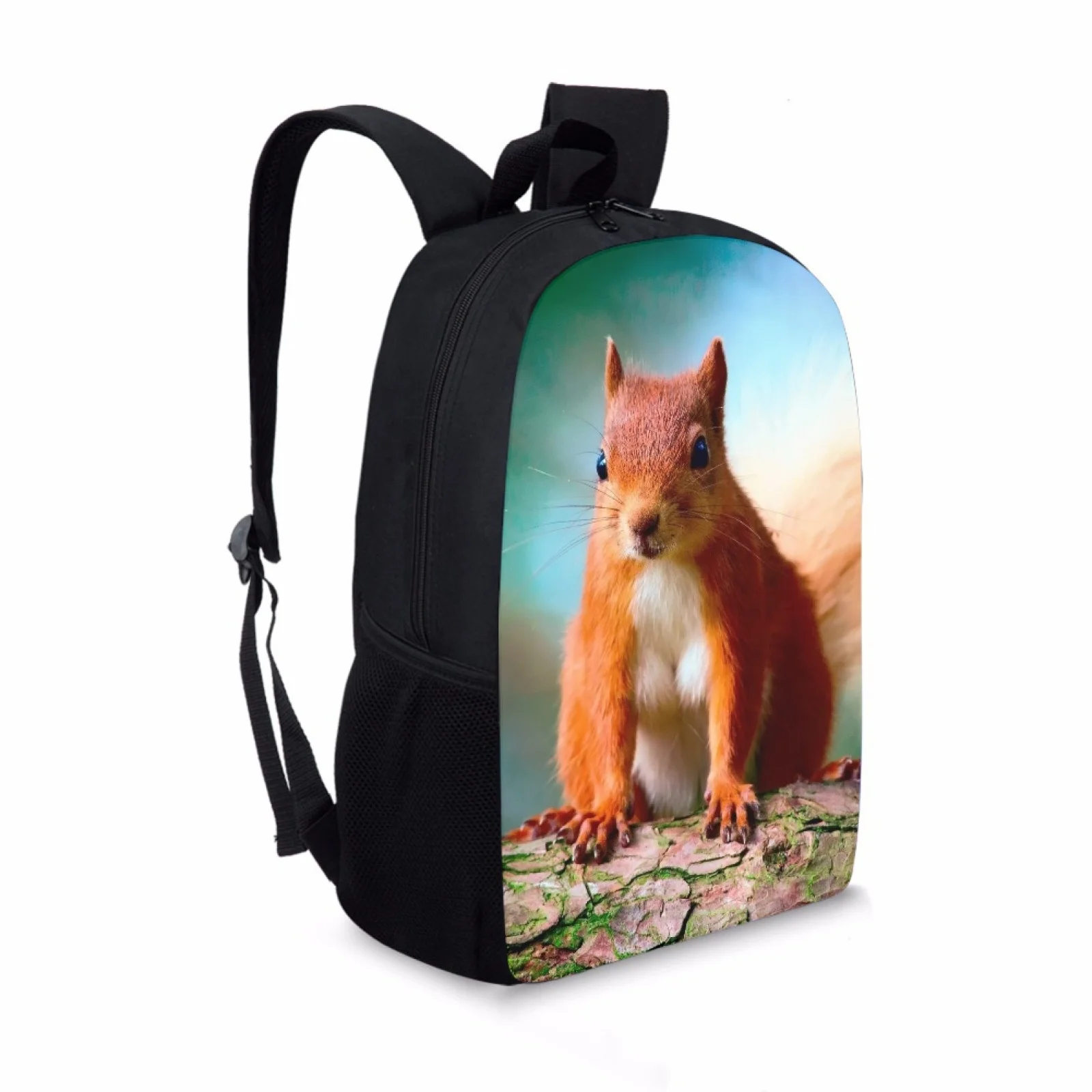 16 ”schule Taschen Nette Eichhörnchen Drucken Kinder Rucksack für Jugendliche Jungen Mädchen Zurück Pack Satchel Kinder Buch Tasche Schul mochila