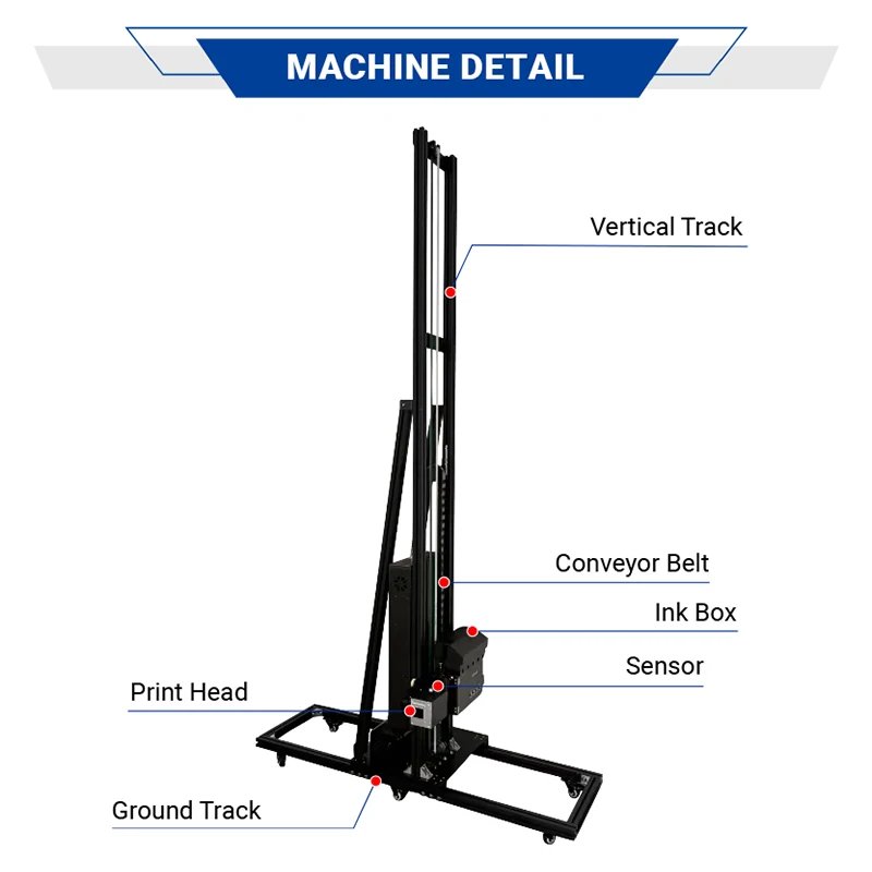 TH-UP1400WX طابعة نافثة للحبر جدارية ثلاثية الأبعاد ترويجية مع أداء عالي التكلفة