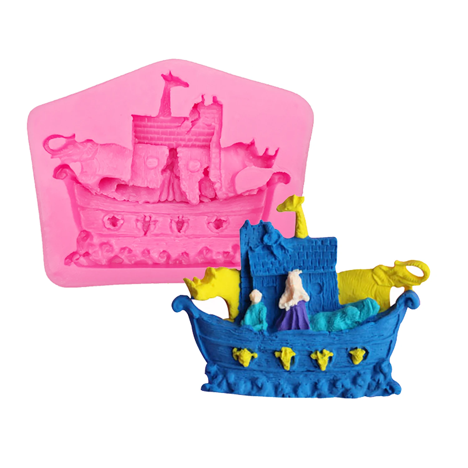 Nautical Seahorse Anchor Silicone Mold for Chocolate Candy Soap Candle Gypsum Ice DIY Art Supplies