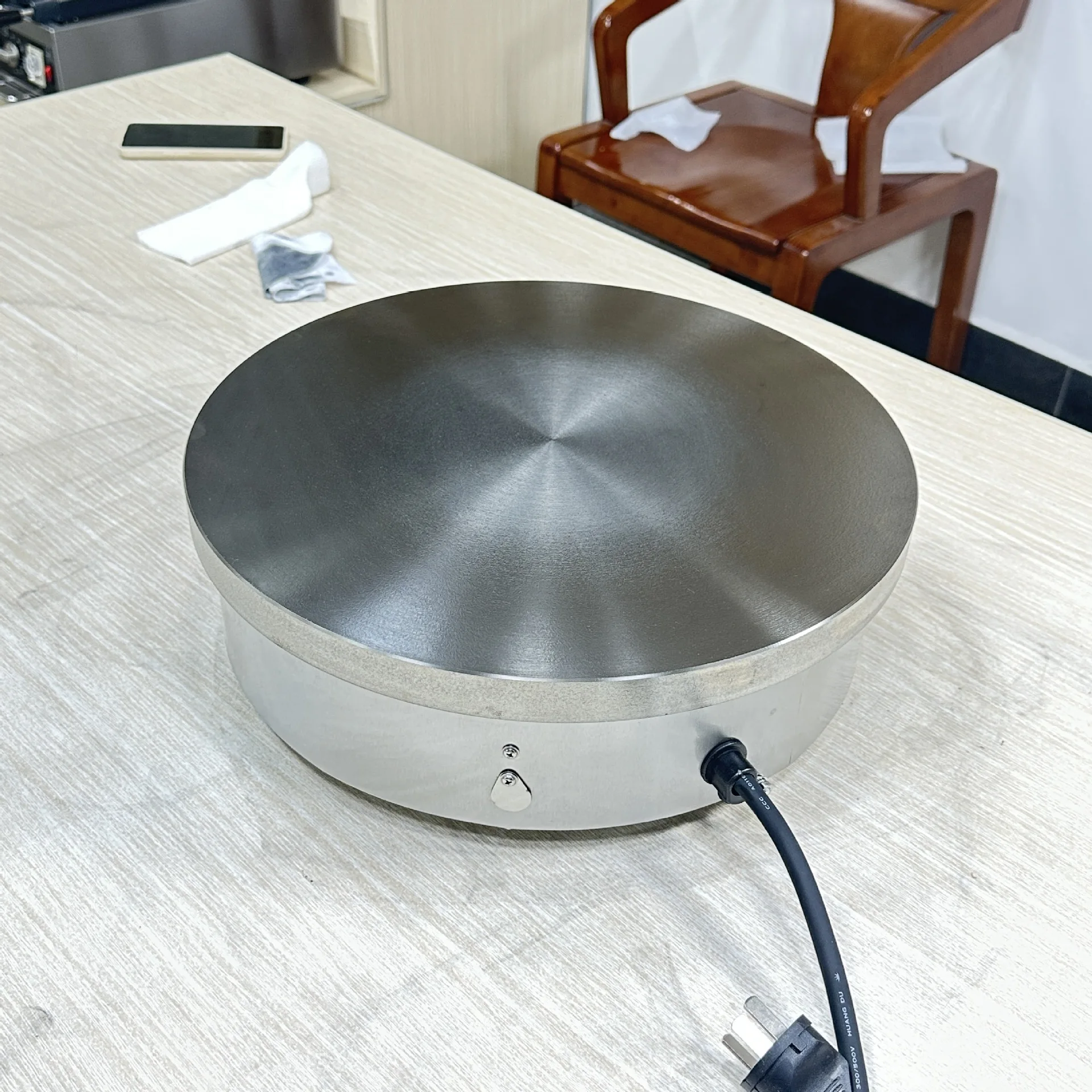 Crepera Comercial Redonda de H - Crepe Maker Griddle reseña y precio