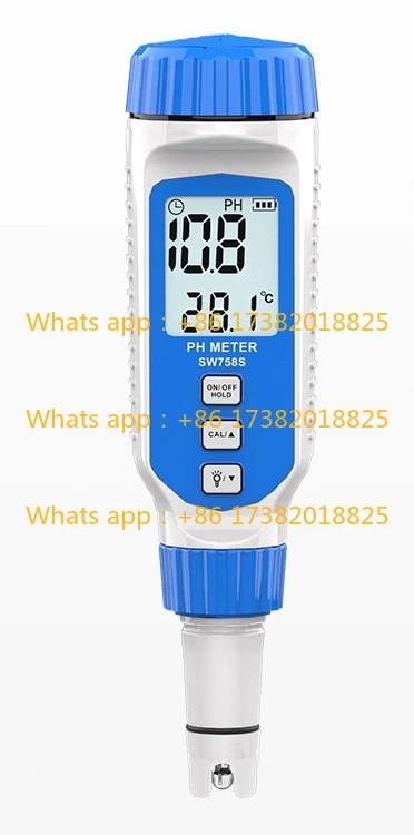 PH test pen portable water quality, detection pH value tester pH meter, resolution 0.01PH