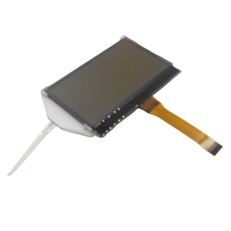 Display LCD Dot Matrix Screen, FSTN fundo branco, Black Letter Dot, monocromático COG, LX-12864B11, cinza