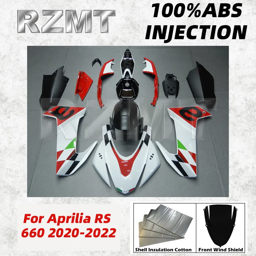 

Для Aprilia RS 660 2020-2022 комплект обтекателя мотоцикла, комплект кузова, пластиковые аксессуары, литьевой кузов RS 660 2020-2022 RS660-104a