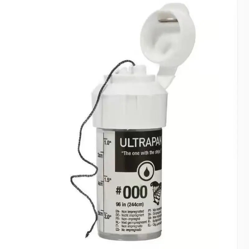 Tandheelkundige tandvleeslijn Tandvleescontractietouw Wegwerp tandheelkundige gebreide draad Tandheelkundig restauratiemateriaal 000 #   00 #   0 #