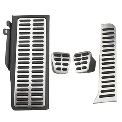 LHD Car Pedals for Volkswagen VW CC Passat B6 B7 R36 R-line for Skoda Superb Stainless Steel Auto Pedal Cover Pads Parts
