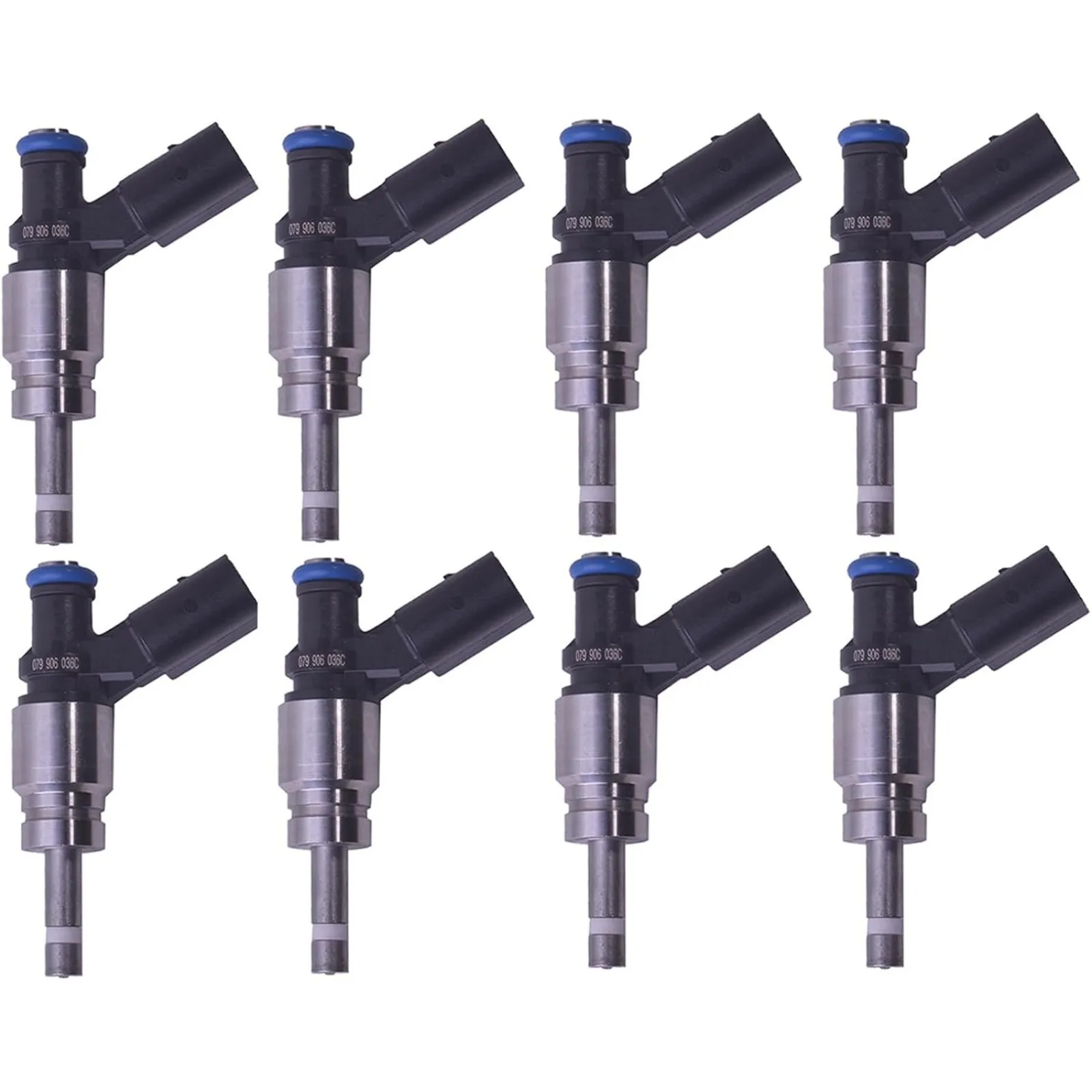 8PCS Fuel Injector 079906036C 079906036D Compatible with Audi A6 A8 Q7 S5 4.2L