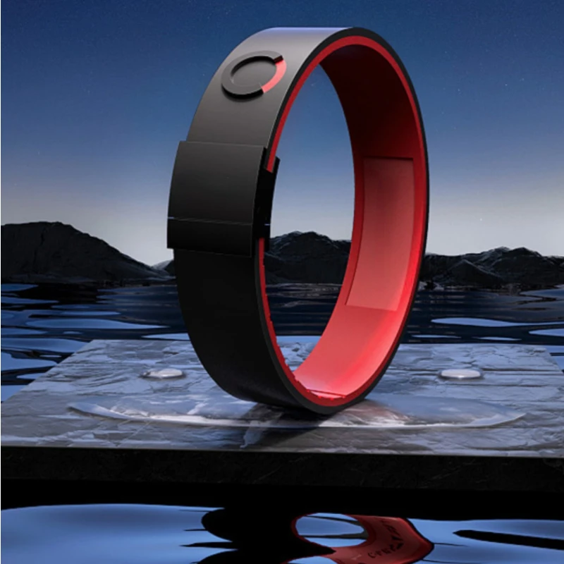 Balanced Energy Black Technology Bracelet Men's Silicone Men's Fitness Swimming Basketball Sports